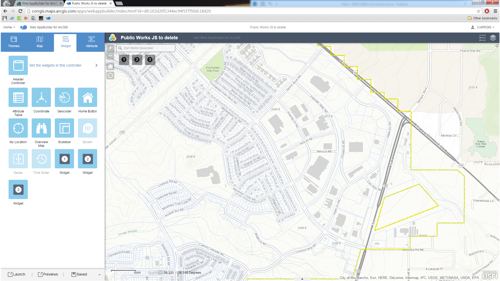 Web App Examples Esri : Sharing Your Map In A Web Application ...